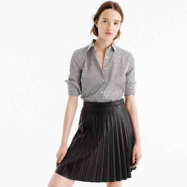 Stretch perfect shirt in classic stripe